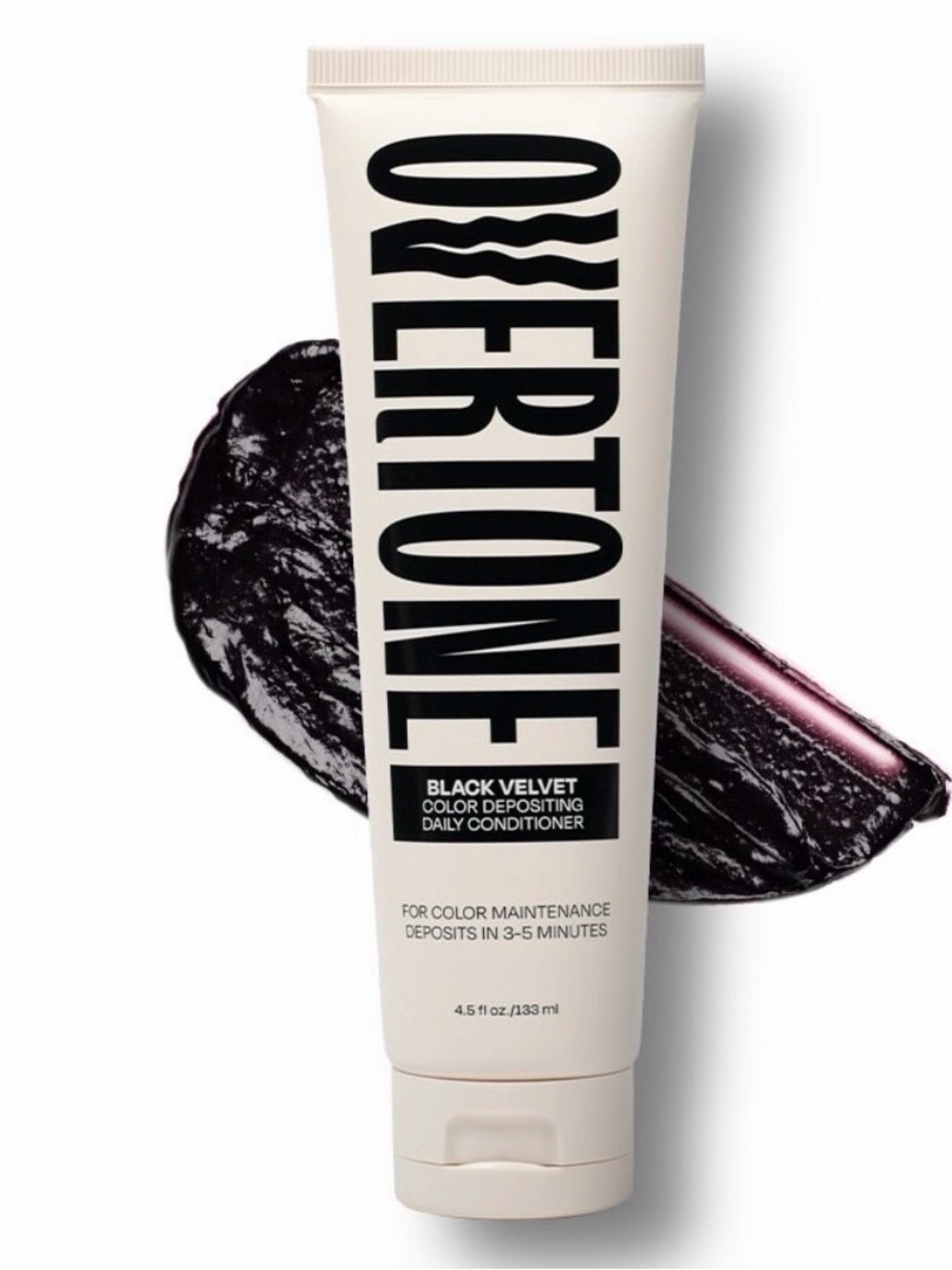 Overtone Color Depositing Daily Conditioner 4.5 fl oz - Black Velvet - NIB